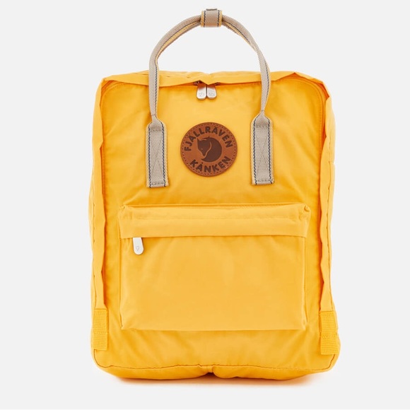 Fjallraven Bags Fjallraven Kanken Greenland Yellow Backpack Poshmark